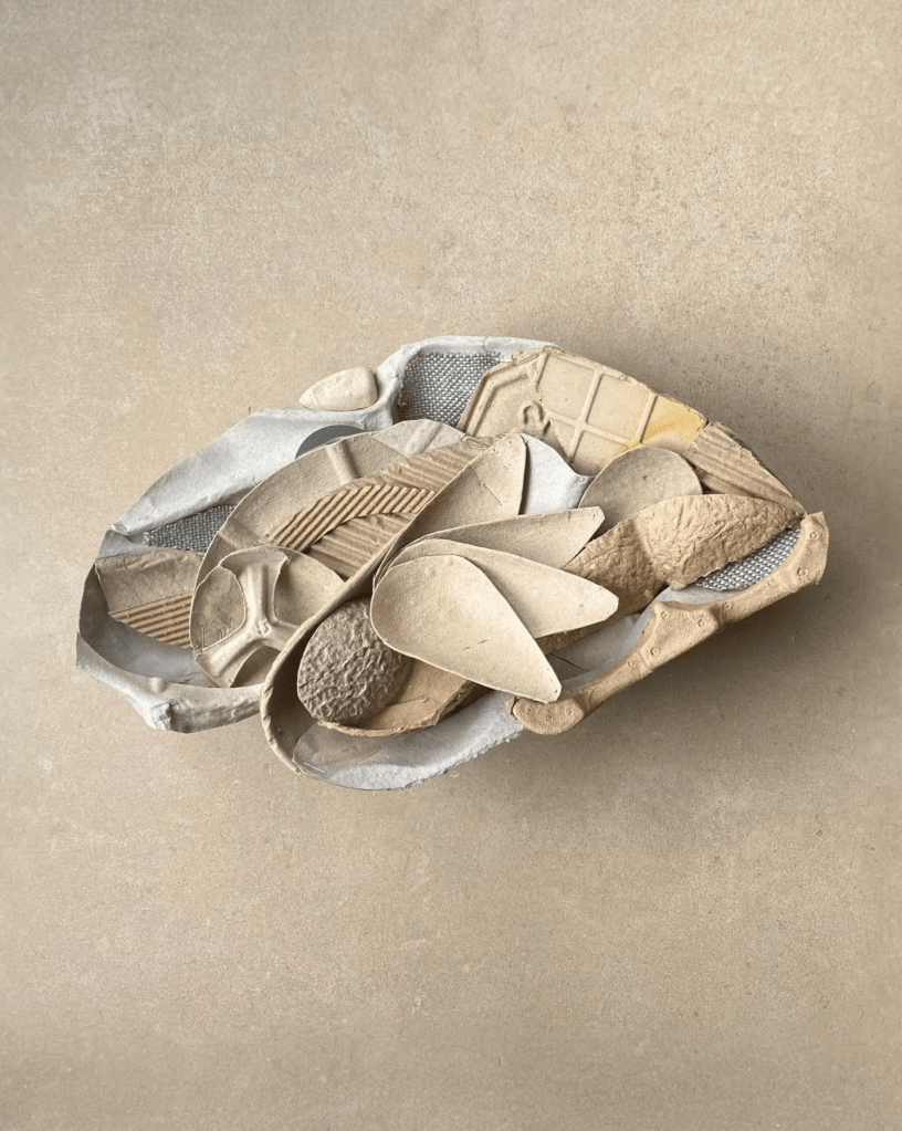 jason lovett recycled materials assemblage art