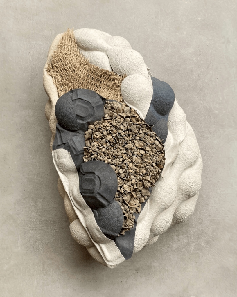 jason lovett recycled materials assemblage art